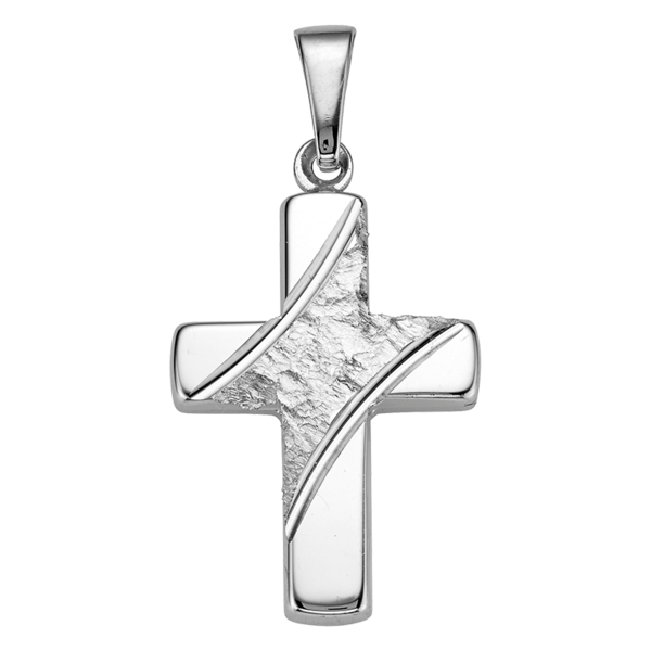 Silber Kreuz Anhänger