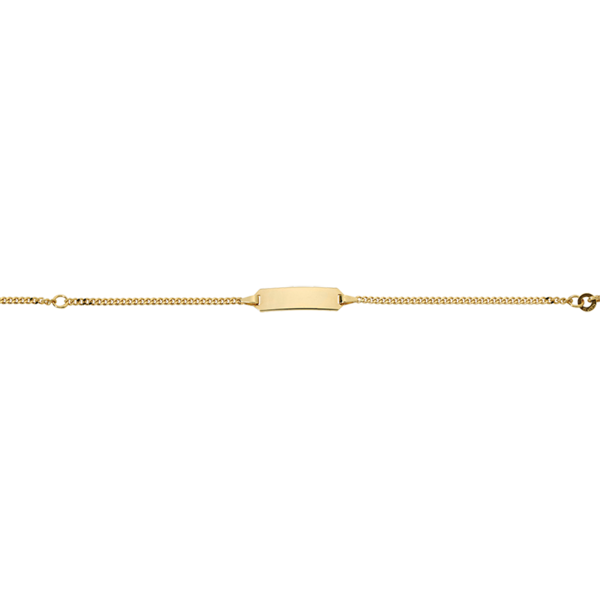 ID-Armband in 333 Gold - Armband mit Gravurplatte - Kind