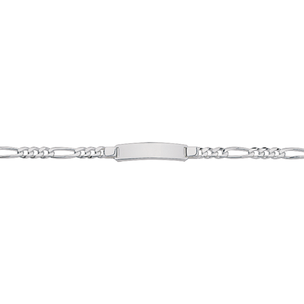ID-Armband in 925 Silber - Armband mit Gravurplatte - Herr