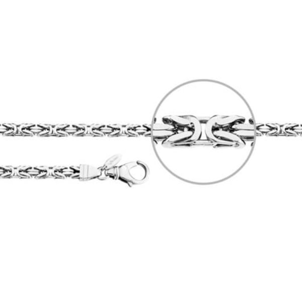 Königsketten- Armband in 925 Silber 4,5 mm